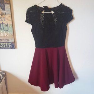 Lace Skater Dress